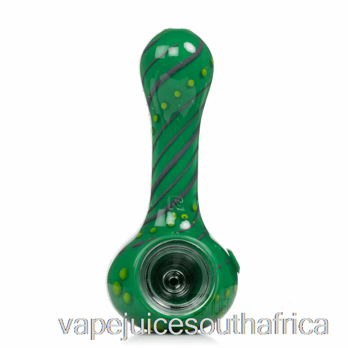 Vape Pods Eyce Oraflex Floral Silicone Spoon Creature (Gray / Green / Lime Green)